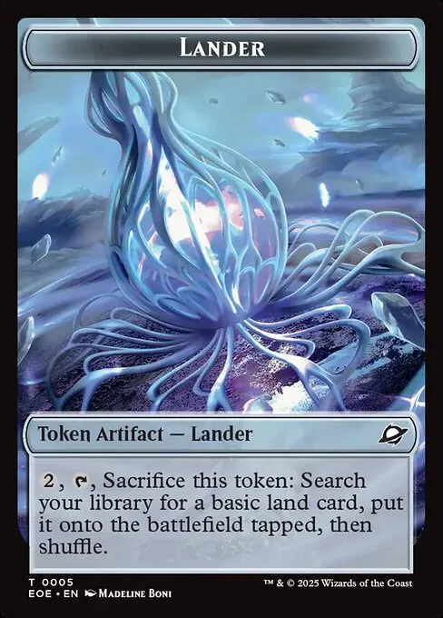 Lander · Edge of Eternities Tokens 5/12