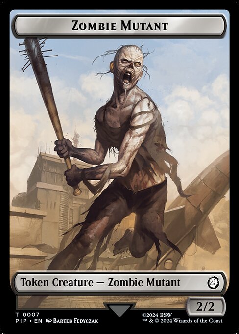 Zombie Mutant · Fallout Tokens 7/22