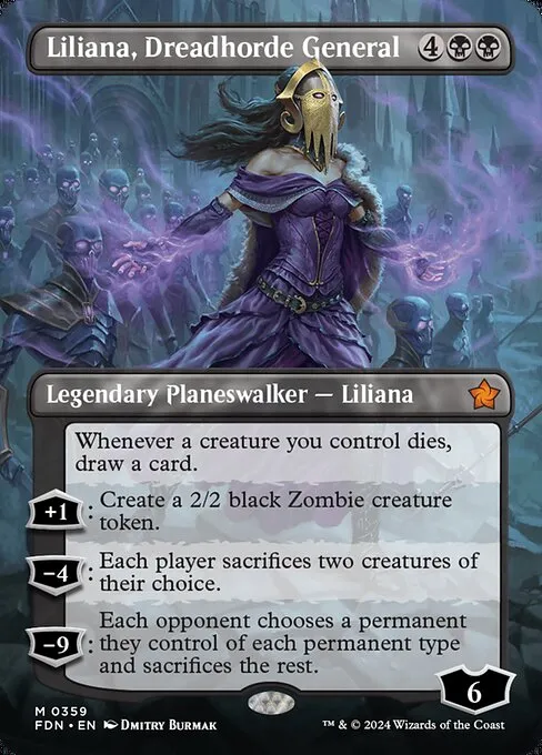Liliana, Dreadhorde General · Foundations 359/771