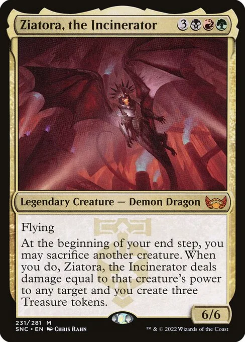 Ziatora, the Incinerator · Streets of New Capenna 231/513