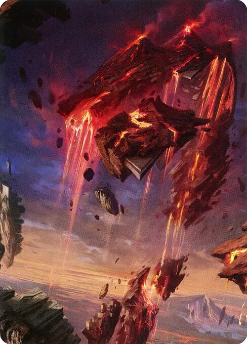 Mountain // Mountain · Zendikar Rising Art Series 17/81