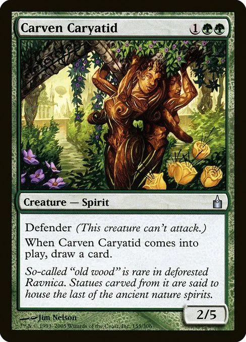 Carven Caryatid · Ravnica: City of Guilds 155/306