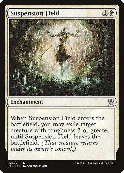 Suspension Field · Khans of Tarkir 25/293