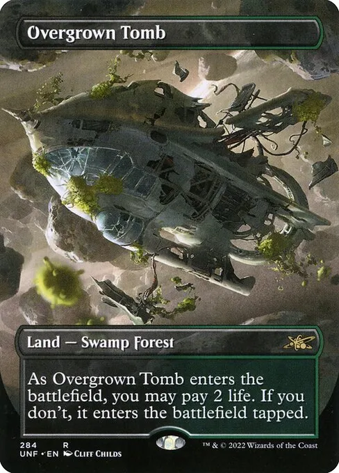 Overgrown Tomb · Unfinity 284/639