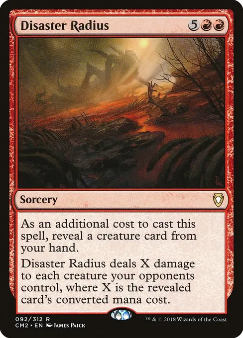 Disaster Radius · Commander Anthology Volume II 92/312