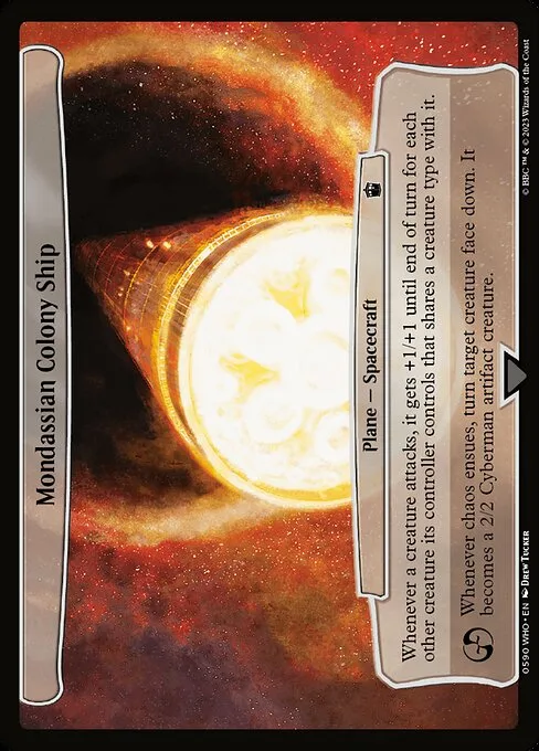 Mondassian Colony Ship · Doctor Who 590/1178