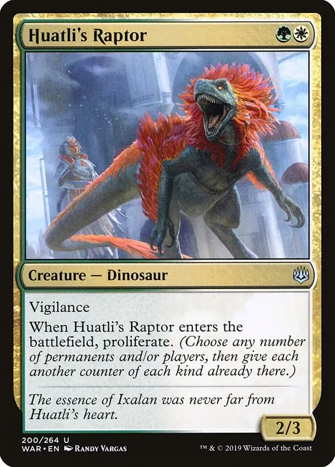 Huatli's Raptor · War of the Spark 200/312