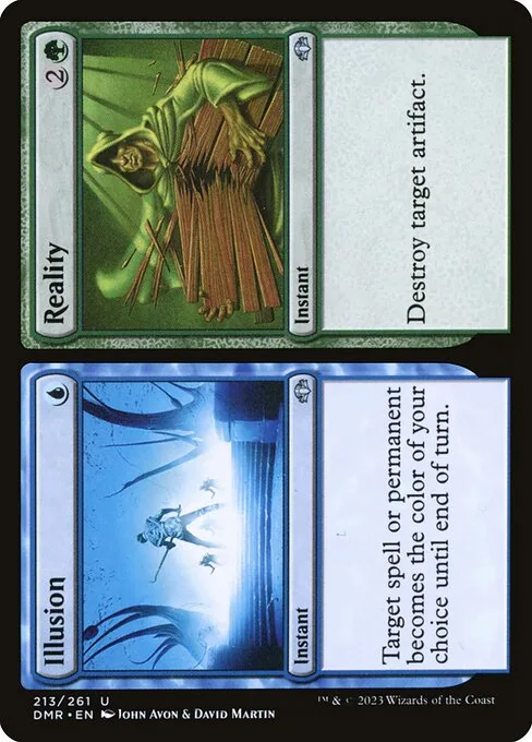 Illusion // Reality · Dominaria Remastered 213/457