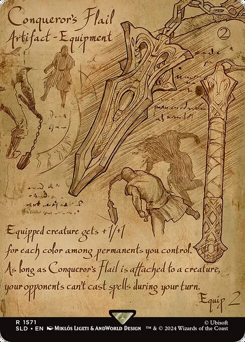 Conqueror's Flail · Secret Lair Drop 1571/2547
