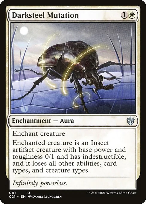 Darksteel Mutation · Commander 2021 87/409