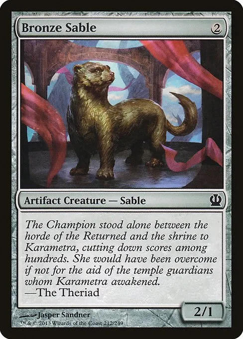 Bronze Sable · Theros 212/249