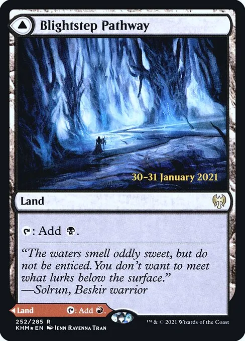 Blightstep Pathway // Searstep Pathway · Kaldheim Promos 252s/158