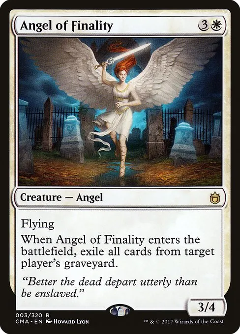 Angel of Finality · Commander Anthology 3/320