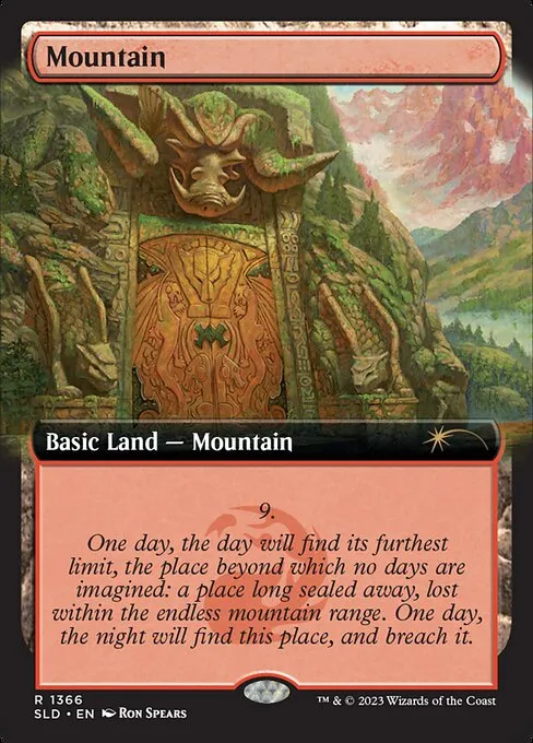 Mountain · Secret Lair Drop 1366/2547