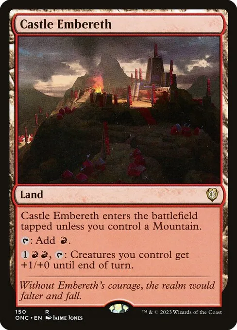 Castle Embereth · Phyrexia: All Will Be One Commander 150/174