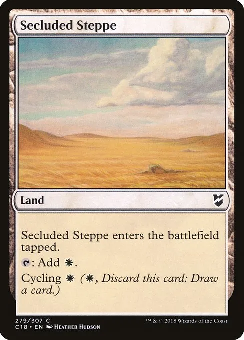 Secluded Steppe · Commander 2018 279/307