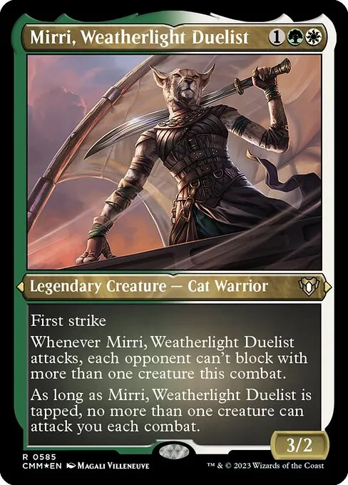 Mirri, Weatherlight Duelist · Commander Masters 585/1067