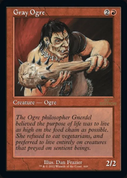 Gray Ogre · 30th Anniversary Edition 449/594
