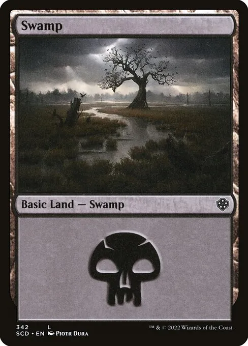 Swamp · Starter Commander Decks 342/352