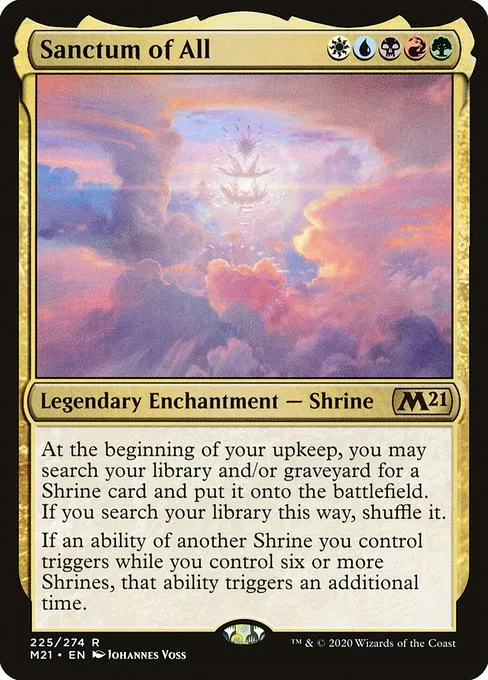 Sanctum of All · Core Set 2021 225/397