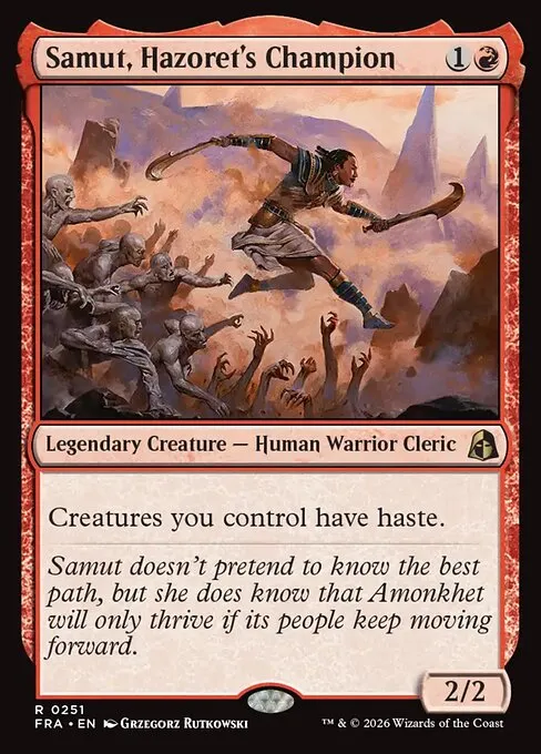 Samut, Hazoret's Champion · Reality Fracture 251/7