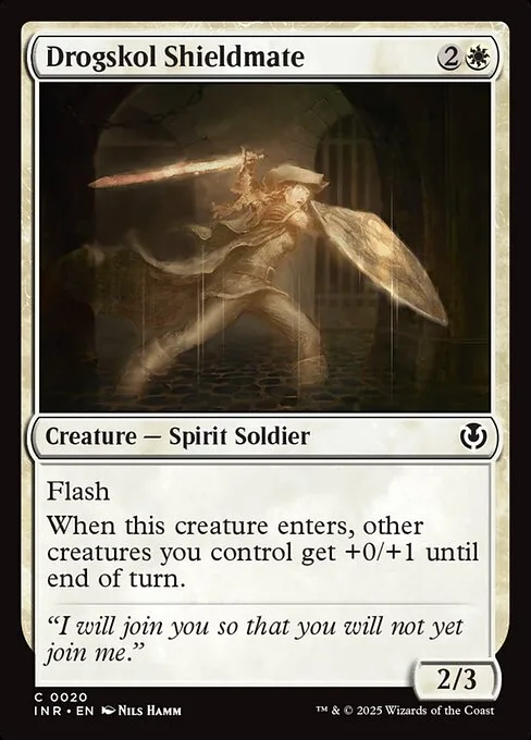 Drogskol Shieldmate · Innistrad Remastered 20/495