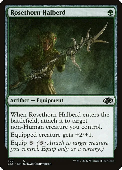 Rosethorn Halberd · Jumpstart 2022 722/835