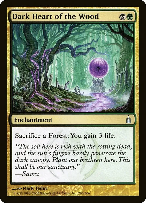 Dark Heart of the Wood · Ravnica: City of Guilds 200/306