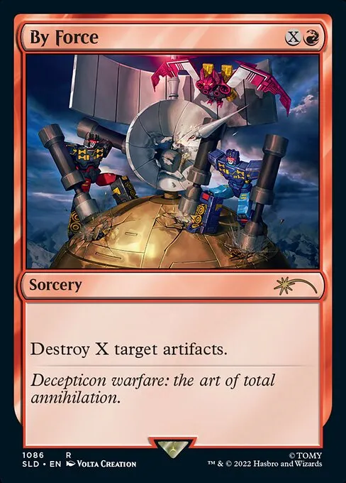 By Force · Secret Lair Drop 1086/2547