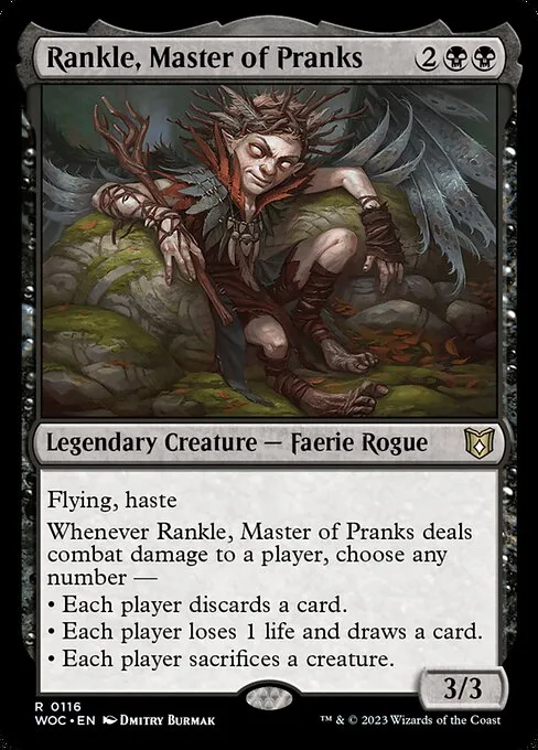 Rankle, Master of Pranks · Wilds of Eldraine Commander 116/173