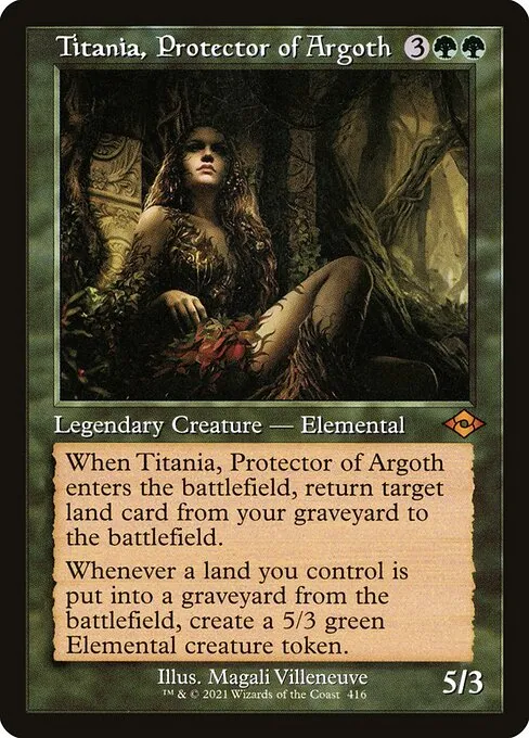 Titania, Protector of Argoth · Modern Horizons 2 416/493