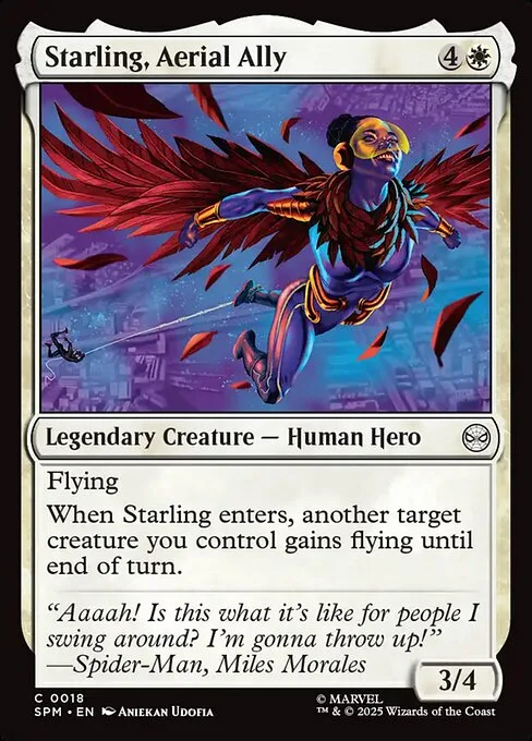 Starling, Aerial Ally · Marvel's Spider-Man 18/286