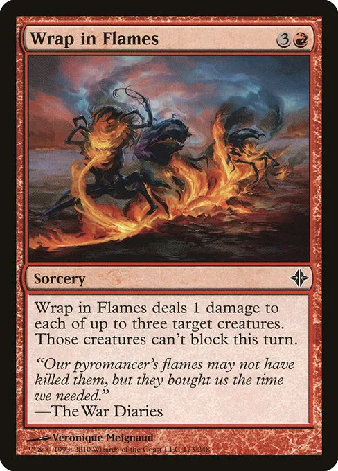 Wrap in Flames · Rise of the Eldrazi 173/248