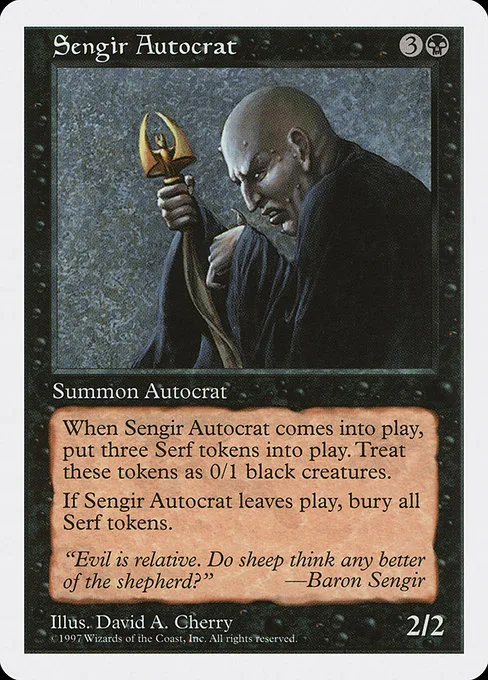 Sengir Autocrat · Fifth Edition 193/460