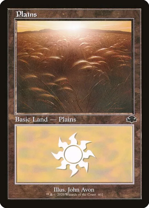 Plains · Dominaria Remastered 402/457