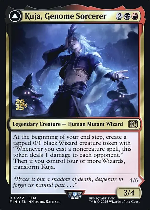 Kuja, Genome Sorcerer // Trance Kuja, Fate Defied · Final Fantasy Promos 232s/94