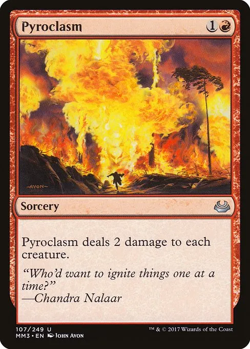 Pyroclasm · Modern Masters 2017 107/249