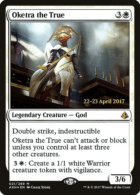 Oketra the True · Amonkhet Promos 21s/77