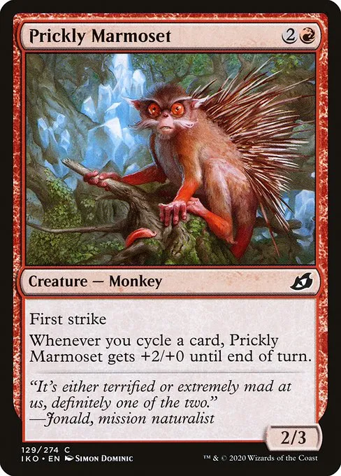 Prickly Marmoset · Ikoria: Lair of Behemoths 129/390