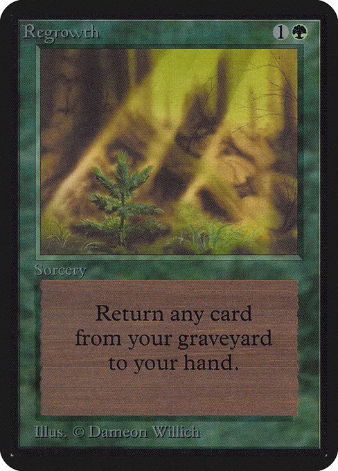 Regrowth · Limited Edition Alpha 214/295