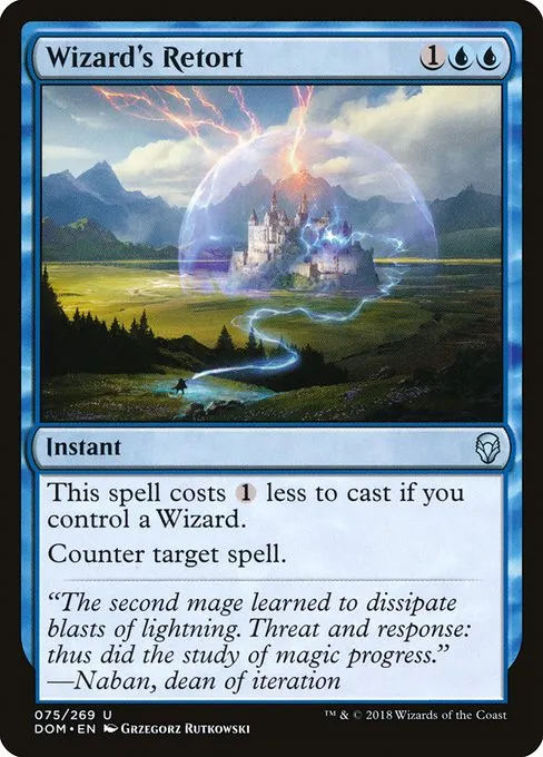 Wizard's Retort · Dominaria 75/280