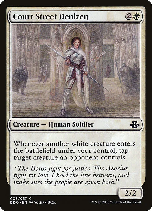 Court Street Denizen · Duel Decks: Elspeth vs. Kiora 5/67