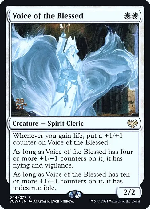 Voice of the Blessed · Innistrad: Crimson Vow Promos 44s/121