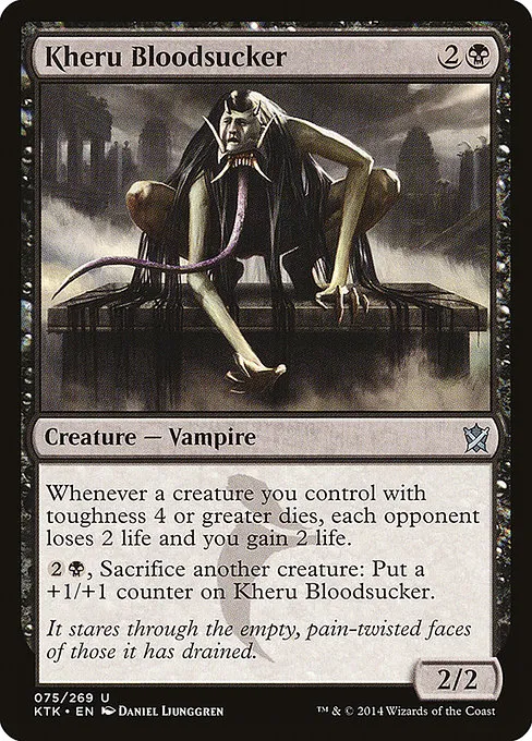 Kheru Bloodsucker · Khans of Tarkir 75/293