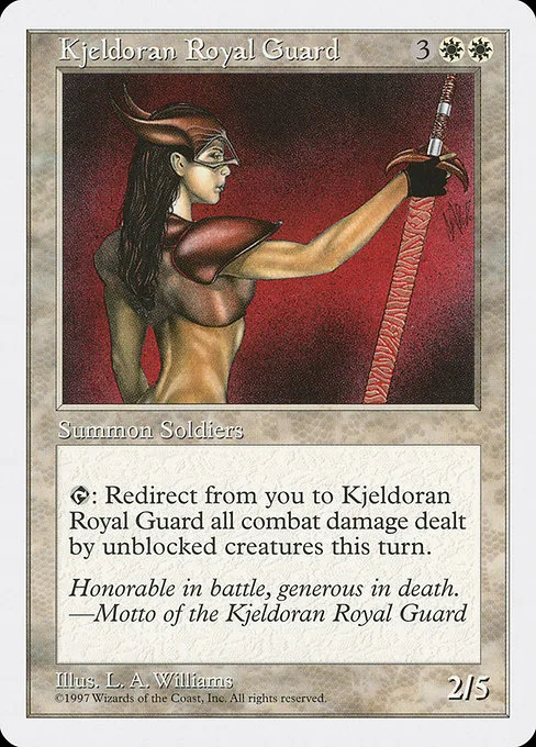 Kjeldoran Royal Guard · Fifth Edition 44/460