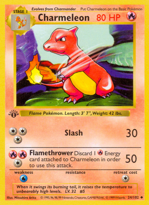 Charmeleon · Base Set 24/102