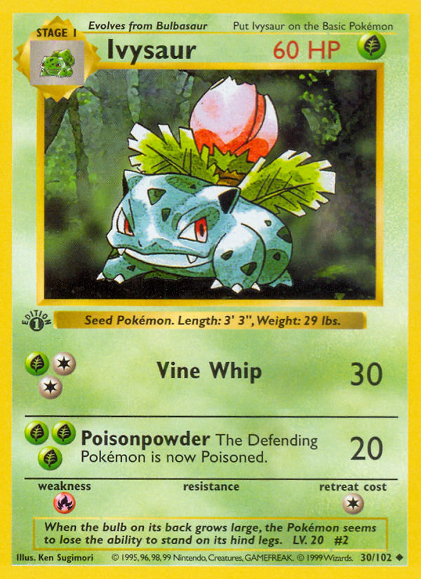 Ivysaur · Base Set 30/102