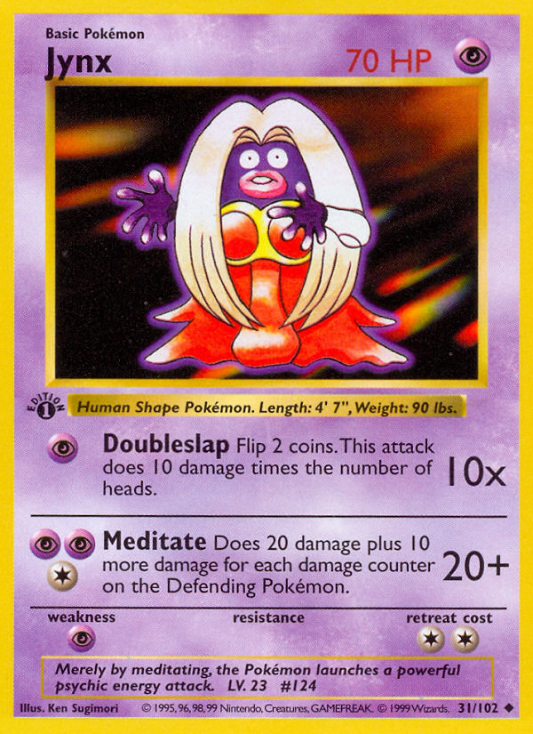 Jynx · Base Set 31/102