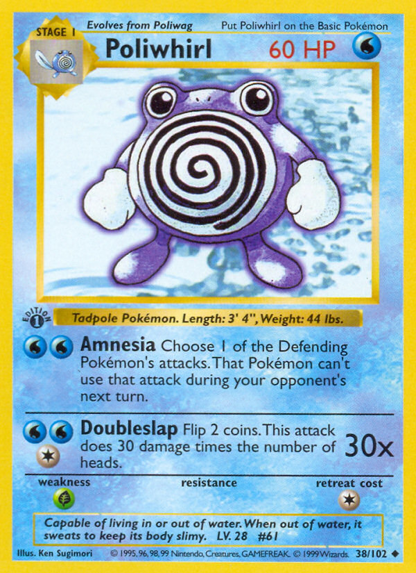 Poliwhirl · Base Set 38/102