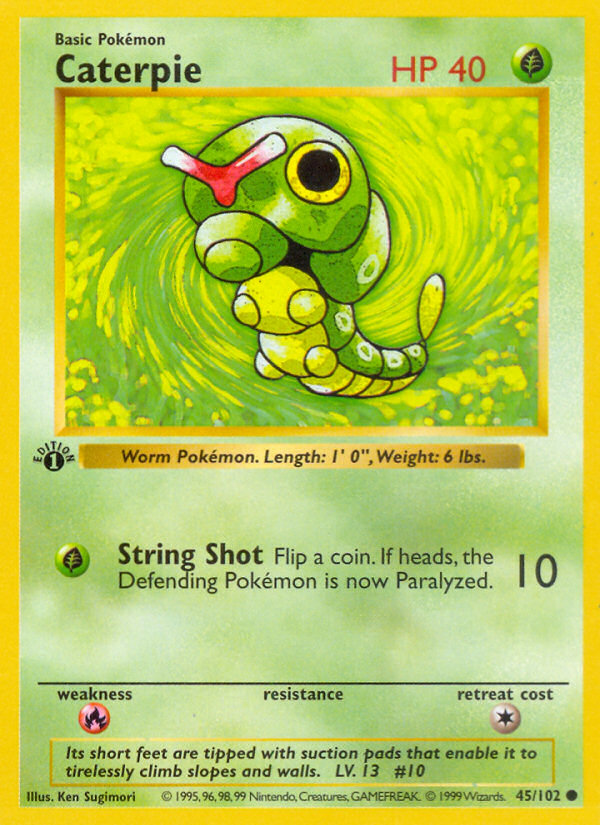 Caterpie · Base Set 45/102